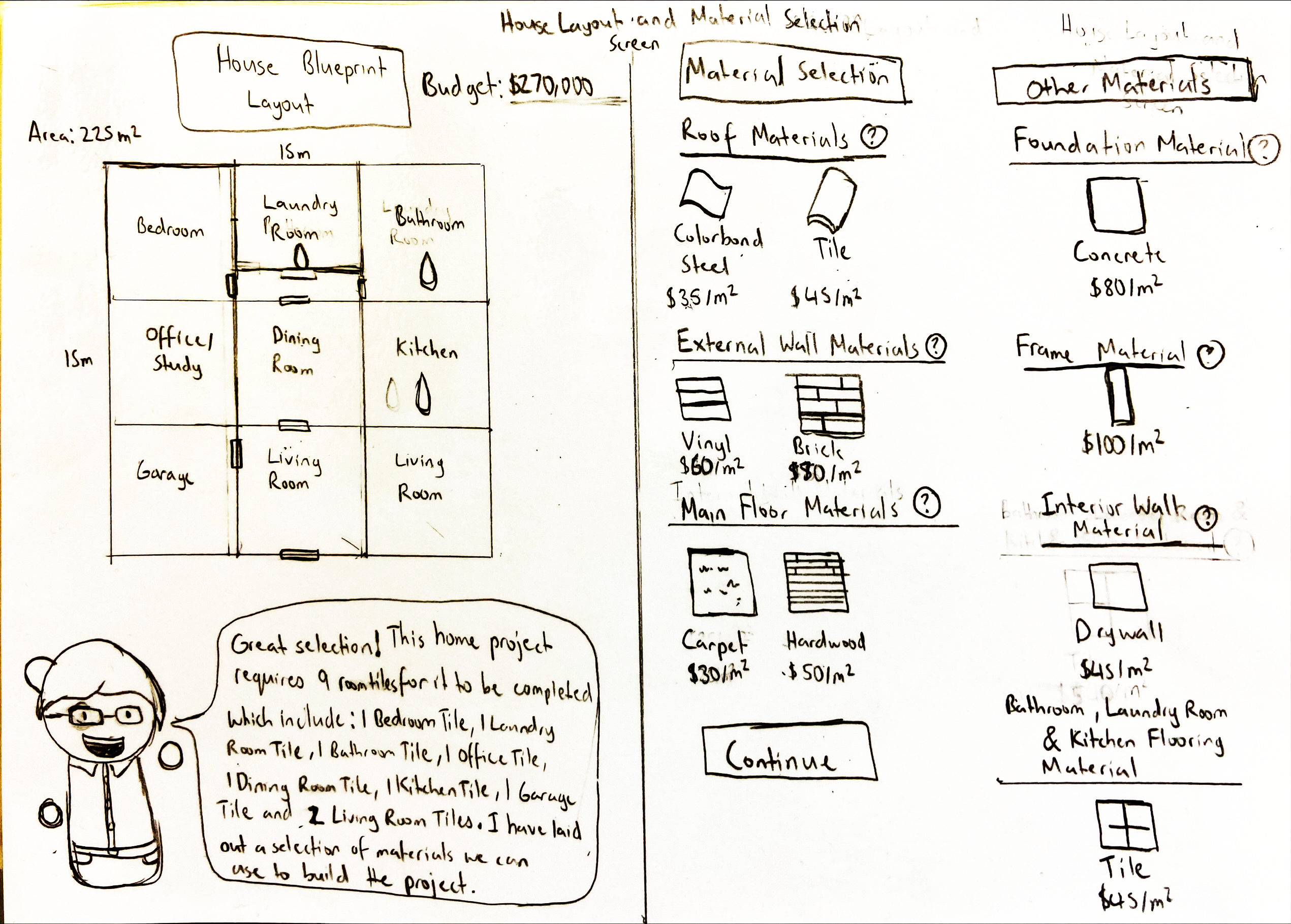 Material Selection Sheet v1