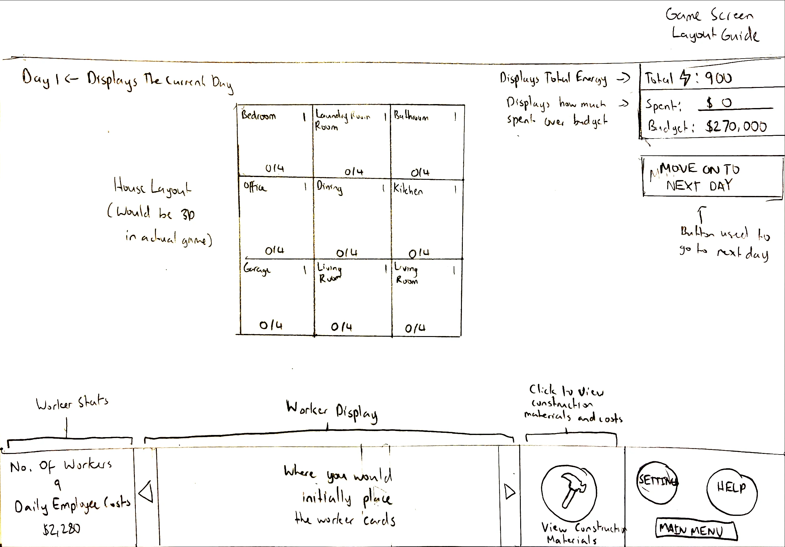 Main Game Screen Sheet v1