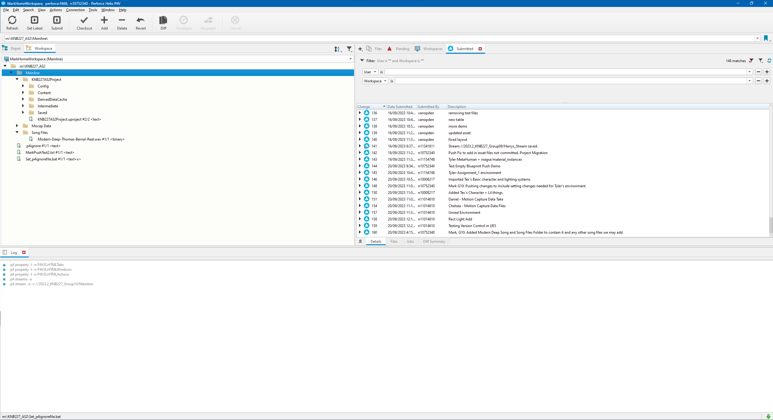 Perforce version control setup