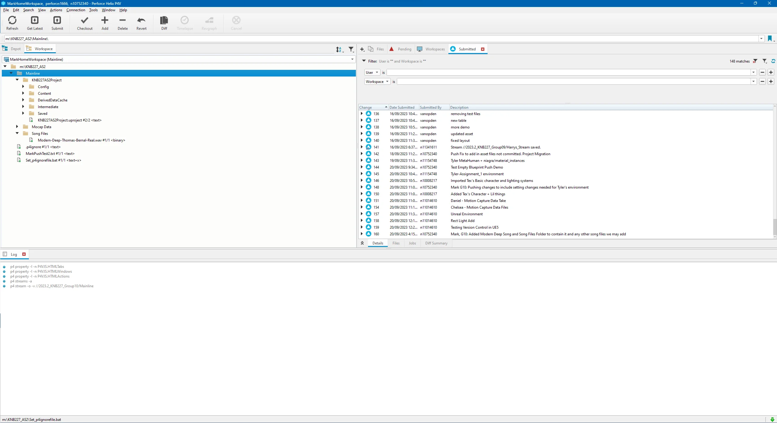 Perforce version control setup