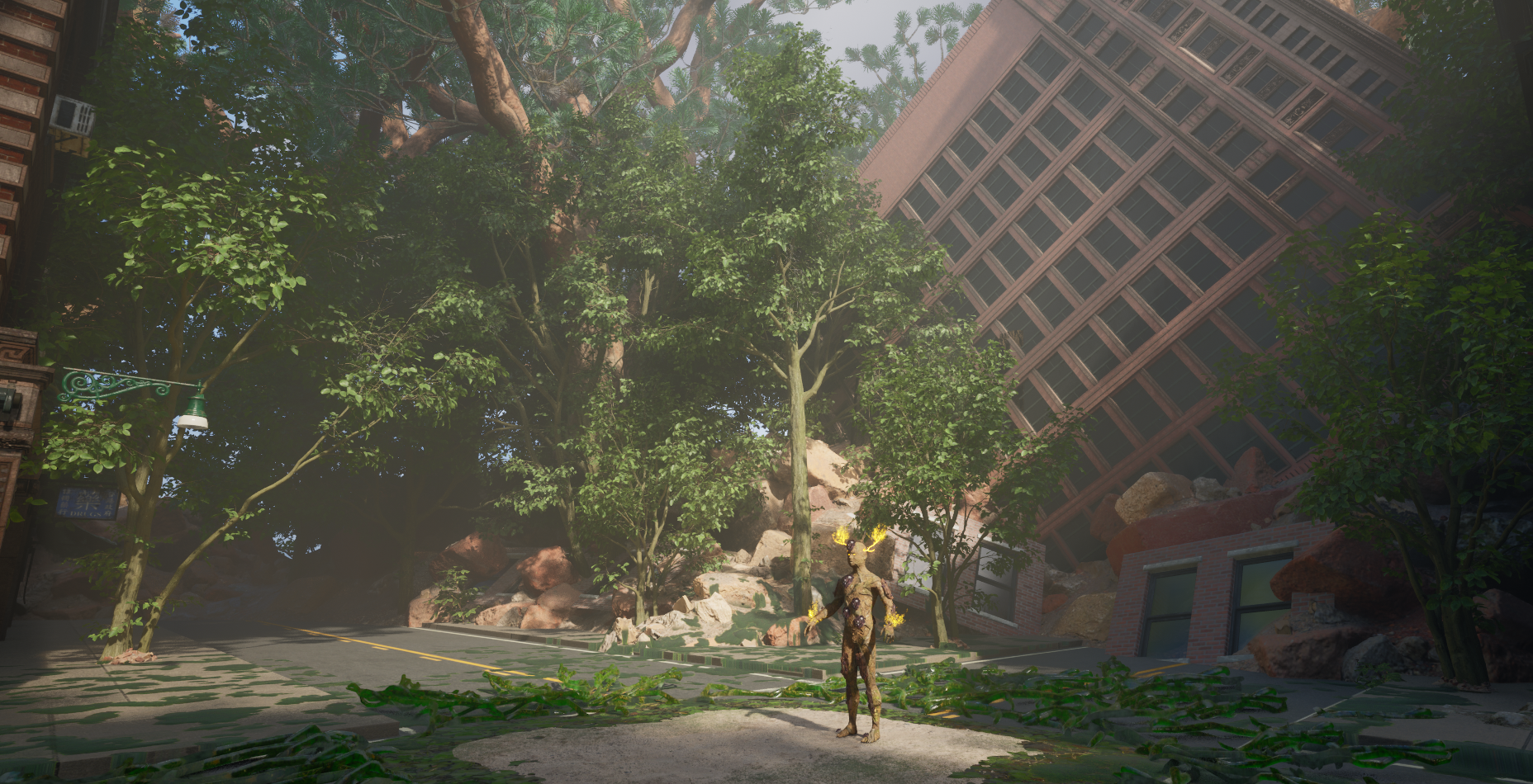 Customised woods environment for group phase