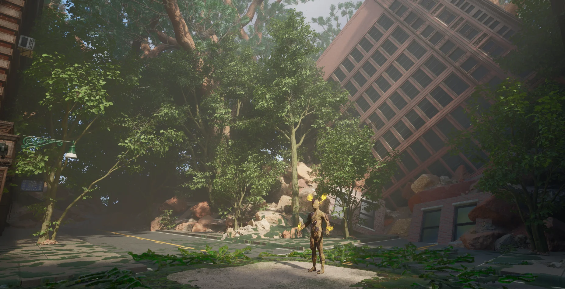 Customised woods environment for group phase
