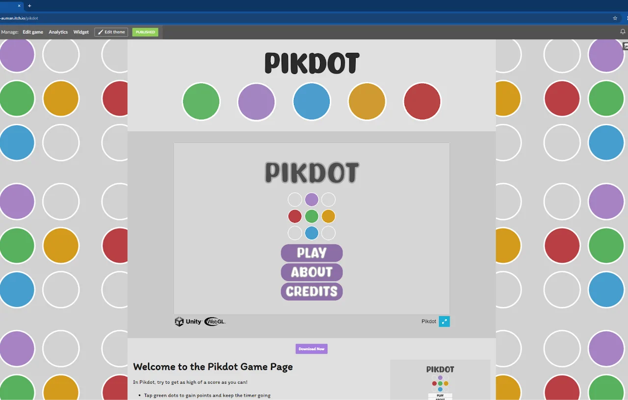 Pikdot on itch.io
